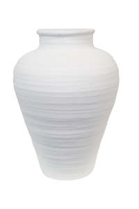 Urn Vase Large white