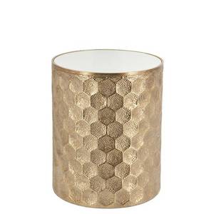 Soft furnishing: Geometric Side Table Gold