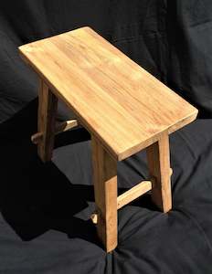 Reclaimed "Teak" Stool