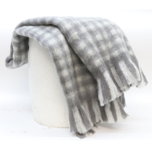 Gingham Throw