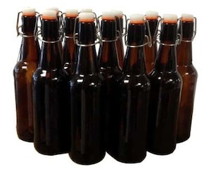 Flip Top Glass Bottles – 12 x 500ml