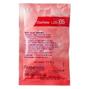 Internet only: Safale US-05 Yeast