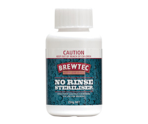 Brewtec No Rinse Steriliser – 250g