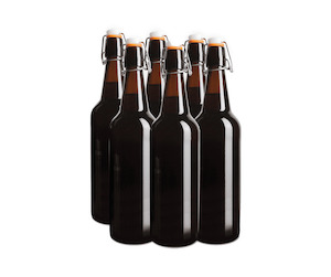 Flip Top Glass Bottles – 6 x 750ml