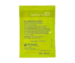 SafAle S-33 Yeast