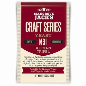 Belgian Tripel – M31 Yeast – 10g