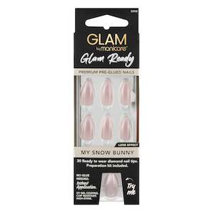 Glam By Manicare: Glam Ready Nail 3 Snow Bunny