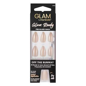 Glam by Manicare Glam Ready Pre-Glued Nails 3pcs - Off the Runway