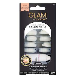 Glam by Manicare Nail Glue Box 100 Nails