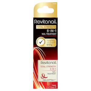 Revitanail Total Strength 8-in-1 Nail Treatment 14mL