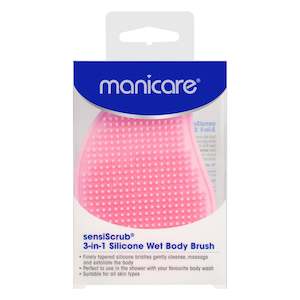 Body Feet: Manicare SensiScrub™ 3 in 1 Wet Body Brush