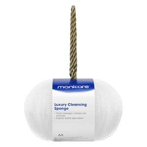 Body Feet: Manicare Luxury Cleansing Sponge, White