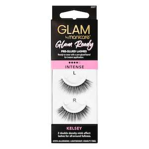 New Pre Glued Lashes: Glam by Manicare® Kelsey Glam Ready Pre-Glued Lashes