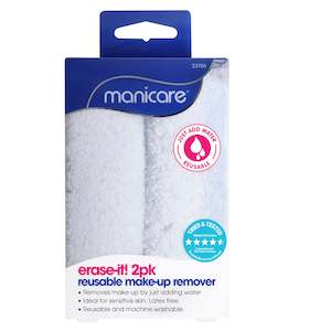 Cleansing: Manicare Erase-It Makeup Remover 2 Pack