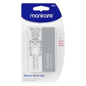 Nail File Buffers: Manicare Miracle Shiner 2 Pack