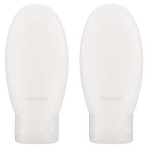 Manicare Travel Tubes, 2 Pack