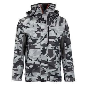 Simms Challenger Jacket | Woodland Camo Steel