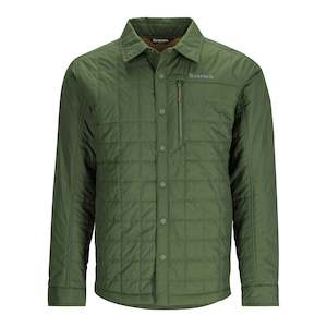 Simms Fall Run Hybrid Shacket | Riffle Green