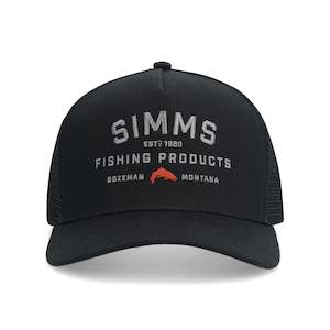 Simms Double Haul Trucker | Black