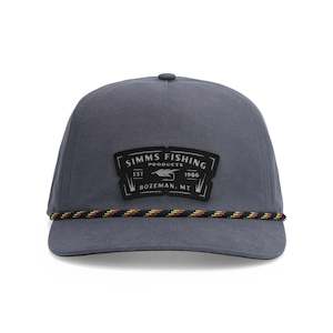 Simms Double Haul Rope Cap | Gunmetal