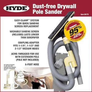 Hyde Hyde Dust-Free Sanding Kit (Pole)