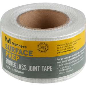 Repair and maintenance: MANNERS Fibreglass Joint Tape 20m x 50mm