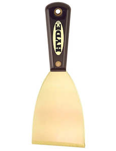 Hyde Stiff Brass Putty Knife 3in