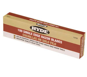 Repair and maintenance: Hyde Single Edge Razor Blade 100pk