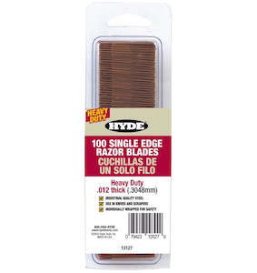 Repair and maintenance: Hyde H/D Single Edge Razor Blade 100pk