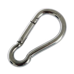 Marine equipment: Carabiner M5 Stainless Steel Without Eyelet