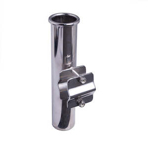 Marine equipment: Stainless Steel Horizontal rail mount rod holder