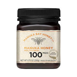 Honey manufacturing - blended: MGO 100+ Multifloral MÄnuka Honey 250g