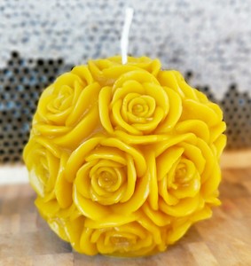 Large Rose Shape Candle