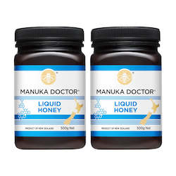 Honey manufacturing - blended: Manuka Doctor Liquid Honey 500g - Duo Pack