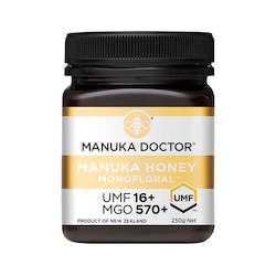 UMF 16+ Monofloral Manuka Honey 250g