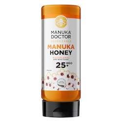 Honey manufacturing - blended: MGO25 Squeezy Multifloral Manuka Honey 500g