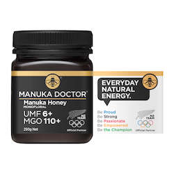 Honey manufacturing - blended: UMF 6+/ MGO110 Monofloral Manuka Honey 250g