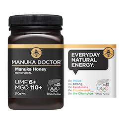 UMF 6+/ MGO110 Monofloral Manuka Honey 500g