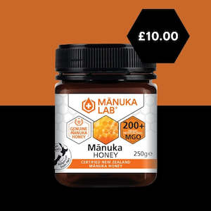 Mānuka Honey 200+ MGO 250G EXPIRES 19/10/24