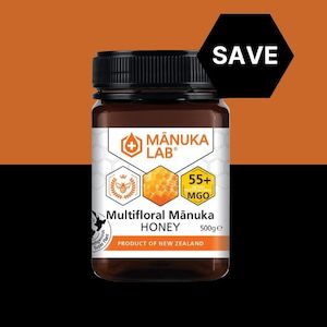 Honey: Mānuka Honey 55+ MGO 500G