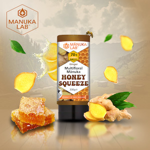 Squeezy Ginger Manuka Honey