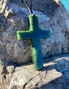 Pounamu Cross