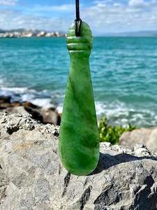 Greenstone Patu Pendant