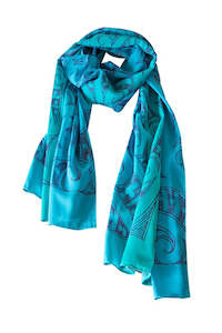 Products: Scarf Koru- Teal