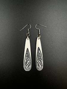 Intricate Bone Earrings