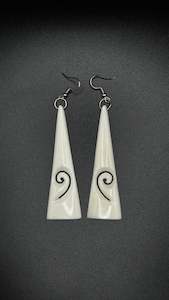 Intricate Bone Earrings