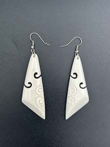 Intricate Bone Earrings