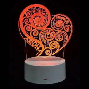 LED Light - Aroha Heart