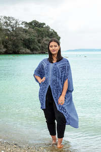 Hardout Kiwi: Putiputi Kaftan Lavender