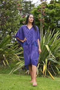 Long Kaftan Transcending Indigo Dress